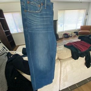 Madewell Wide Crop Jeans